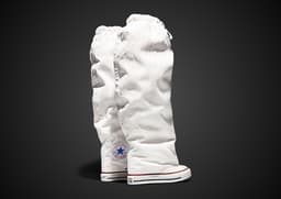 Vaquera x Converse Chuck Taylor All Star XXXHi White - Angle