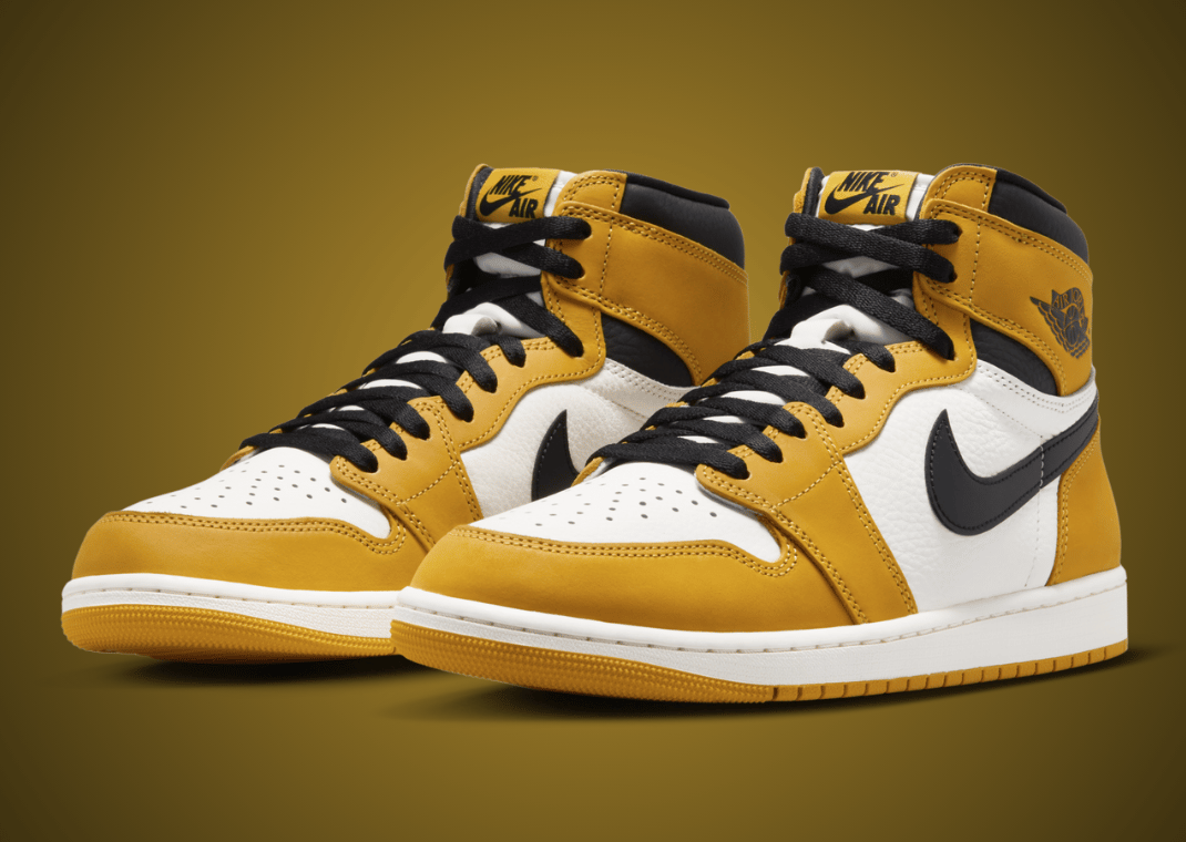 Jordan retro 1 yellow discount