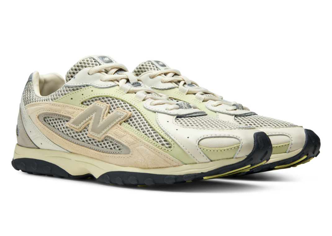 AURALEE x New Balance 204L Cream - Angle