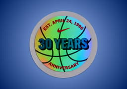 Nike A'Two WNBA 30th Anniversary sticker