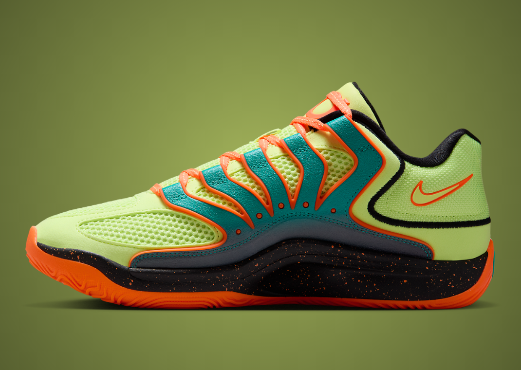 Nike KD 18 Clear Jade Liquid Lime Medial