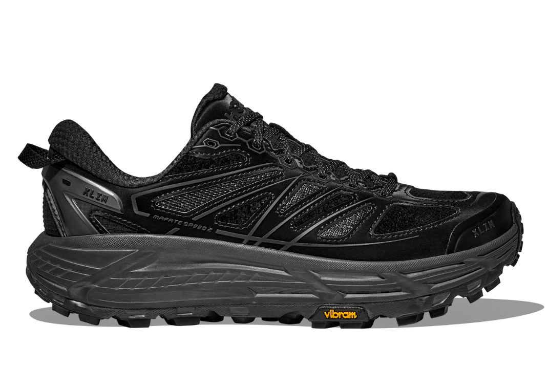 XLIM x Hoka Mafate Speed 2 Black - Lateral