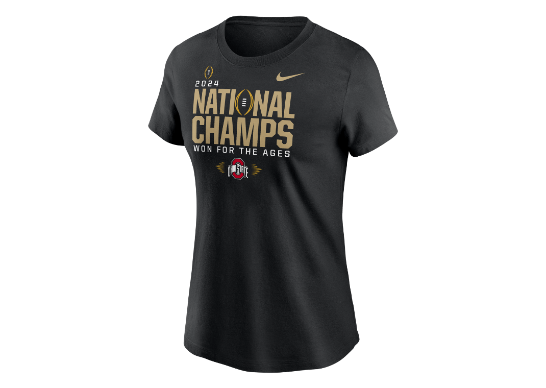 Ohio State Buckeyes 2025 CFP National Champions Locker Room Tee (W)