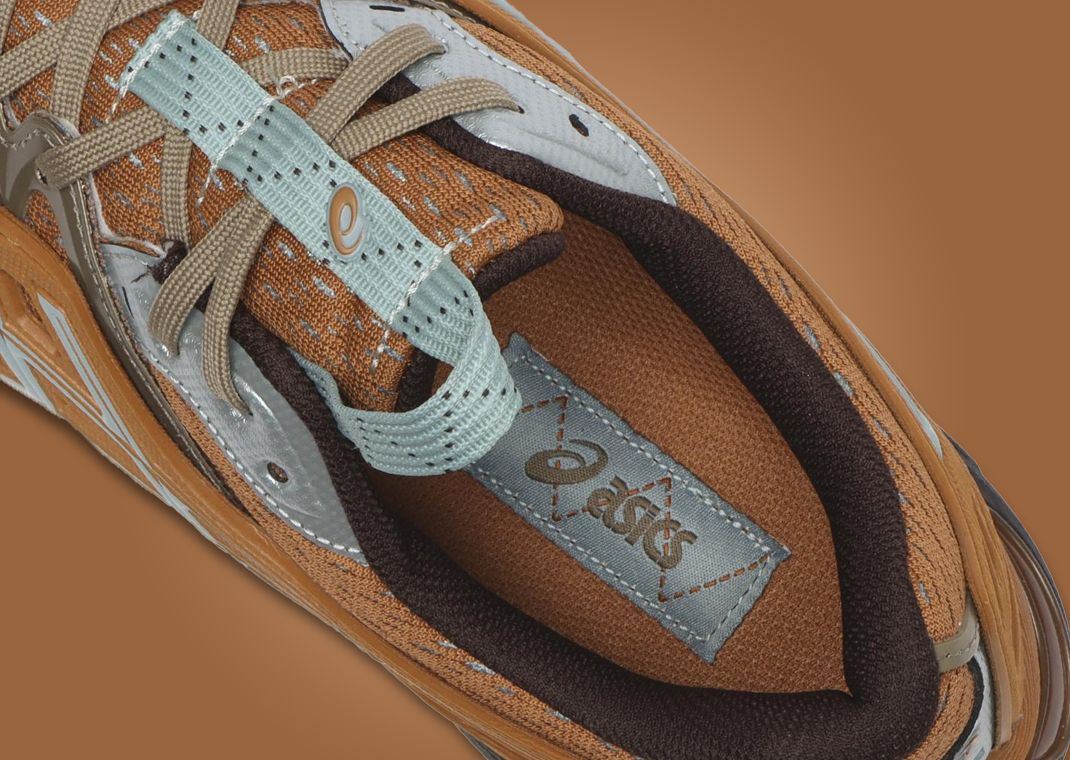 Kiko Kostadinov x Asics UB12-S Gel SD Lyte Rust Orange - Detail