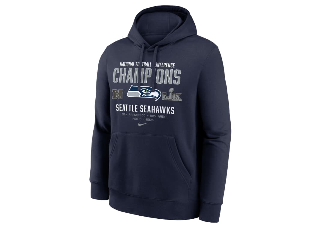 Seattle Seahawks 2026 NFC Champions Team Nation Hoodie