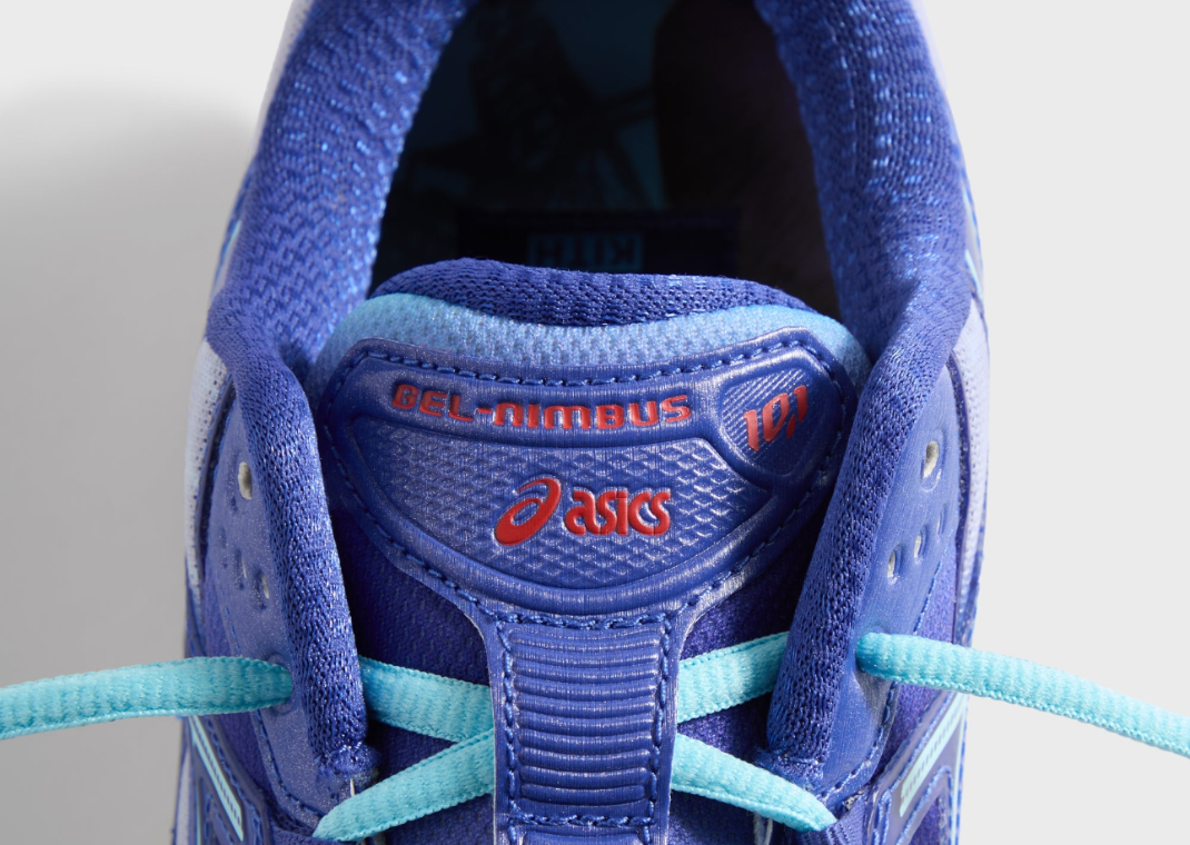 Kith x Marvel vs. Capcom x Asics Gel-Nimbus 10.1 Mega Man Tongue