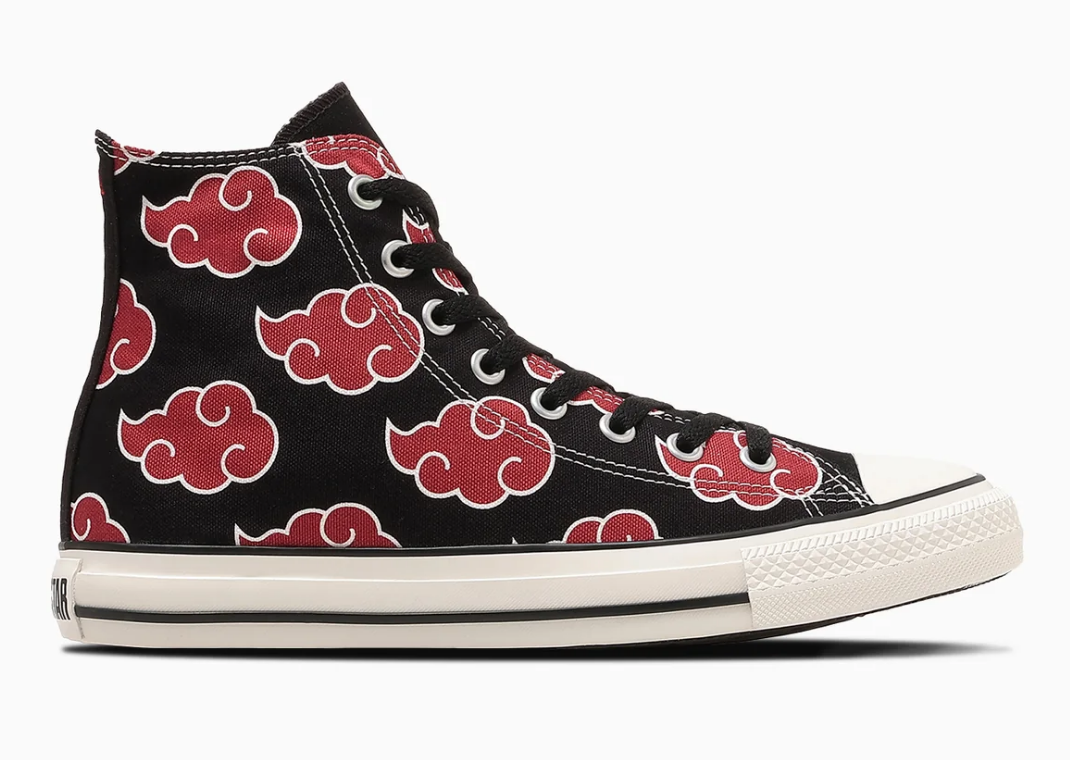 Naruto x Converse Chuck Taylor Hi Itachi Uchiha - Lateral