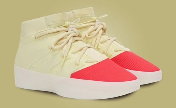 adidas Fear of God 1 Desert Yellow Indiana Red