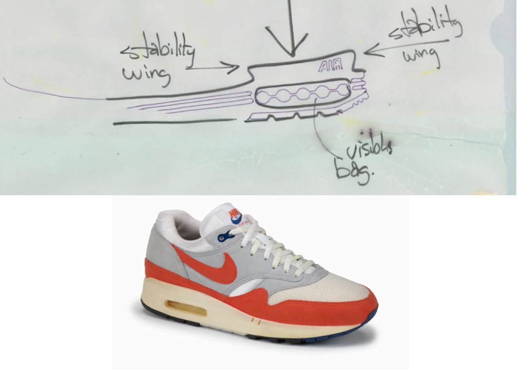 Nike Air Max cushioning
