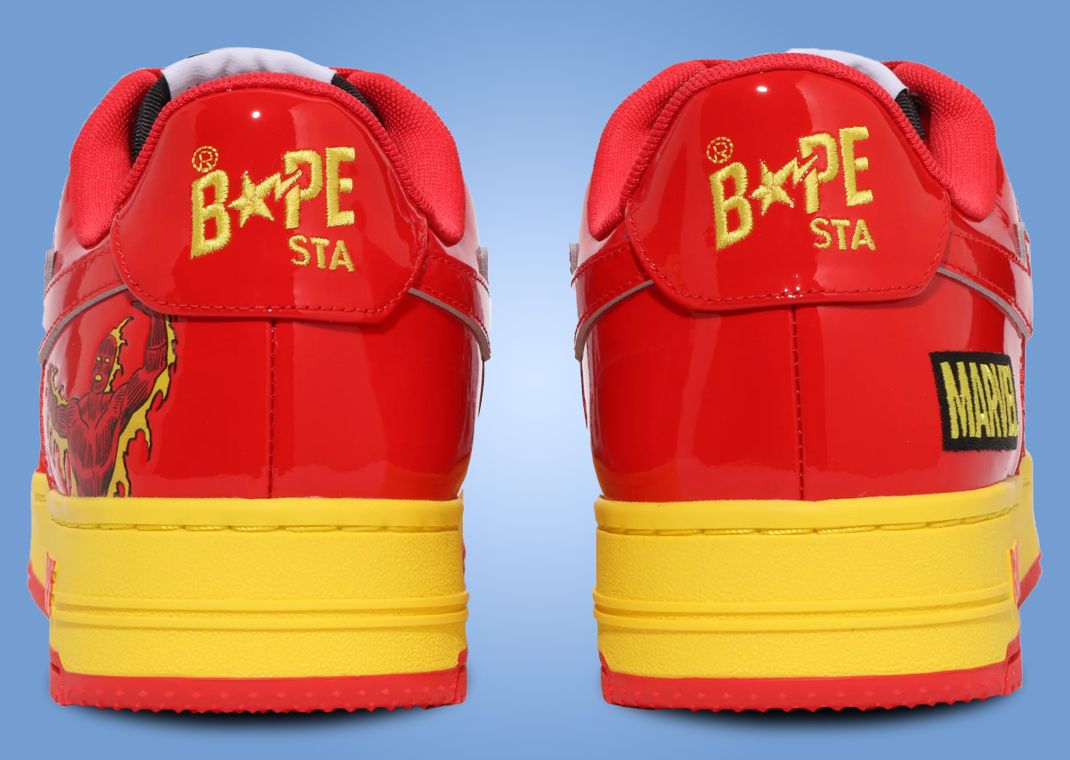 The Fantastic Four x A Bathing Ape BAPE STA The Human Torch