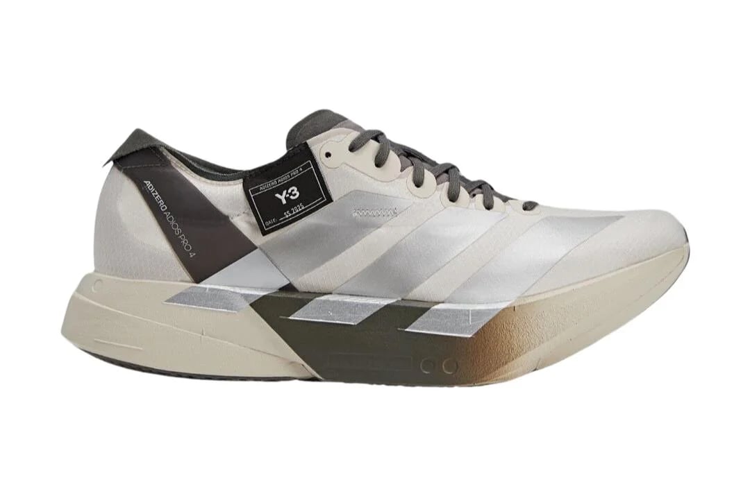 adidas Y-3 Adios Pro 4 in a gray gradient color