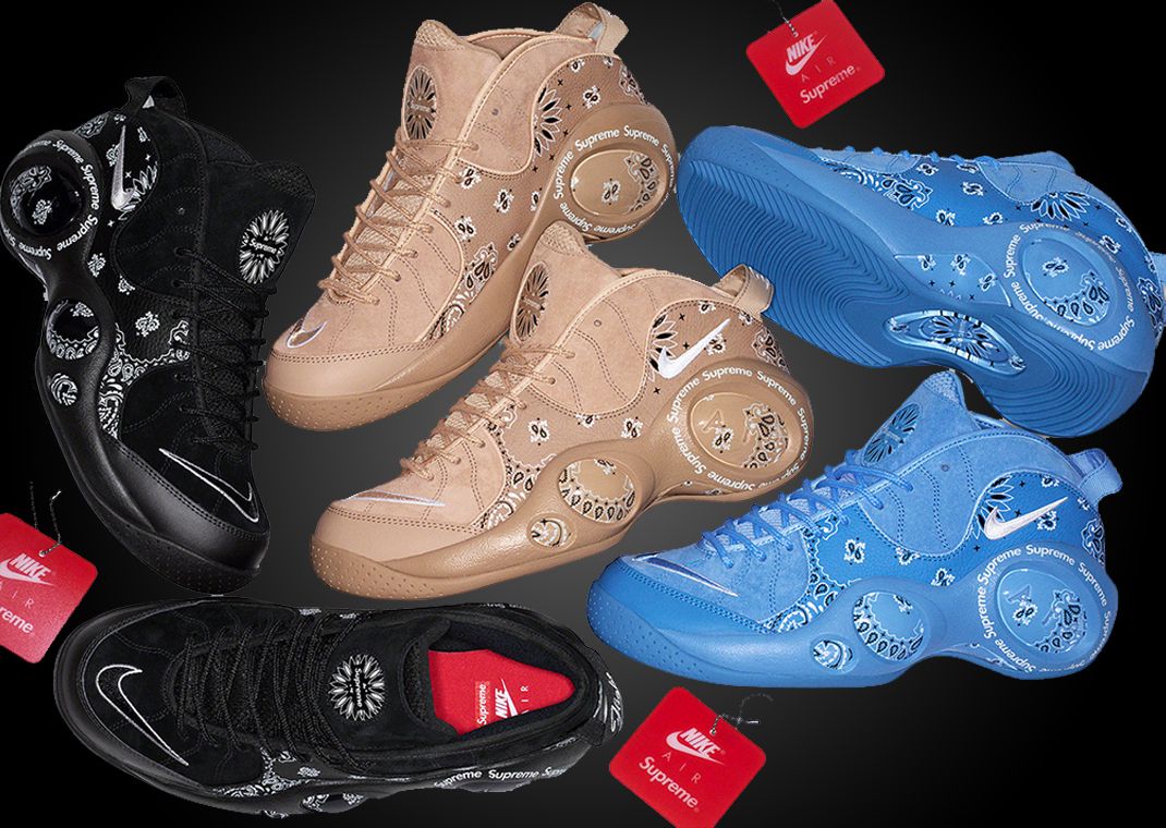 Supreme x Nike Air Zoom Flight 95 "Paisley" Pack