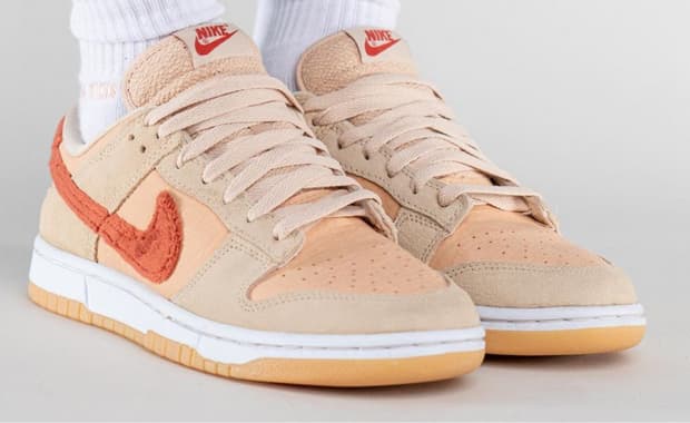 A Terry Swoosh Graces This Nike Dunk Low