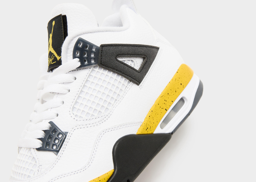 Air Jordan 4 Retro Tour Yellow - Heel Detail