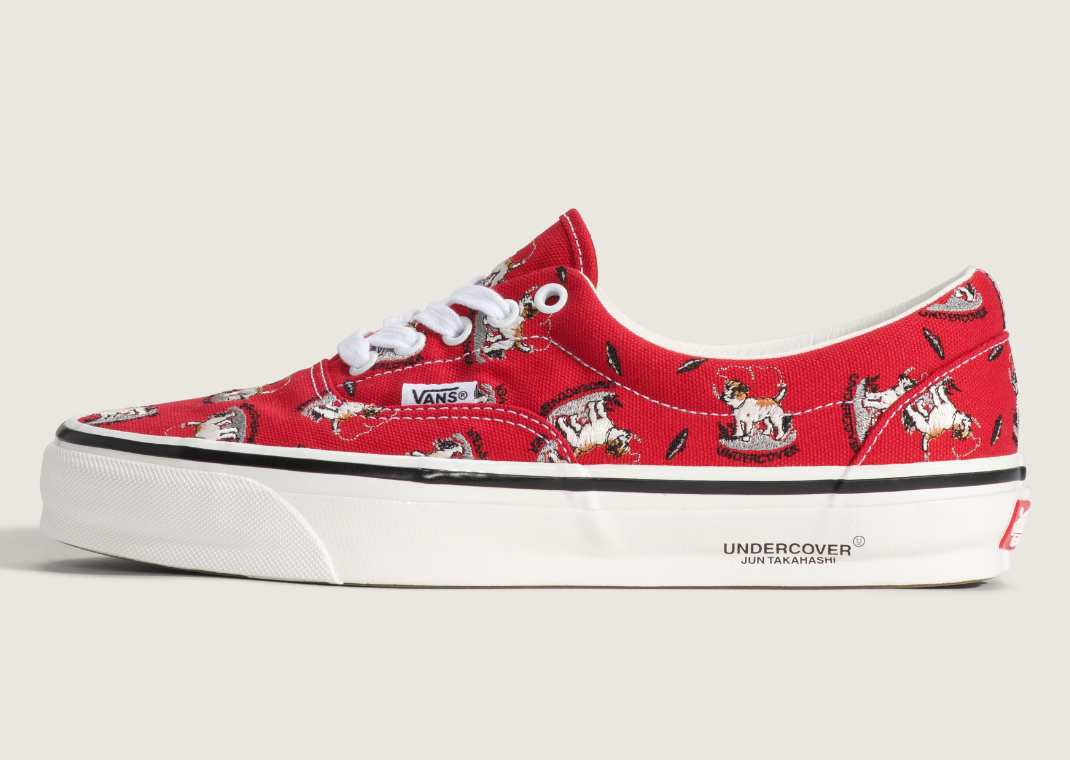 Undercover x Vans Era 95 Dog Red - Lateral