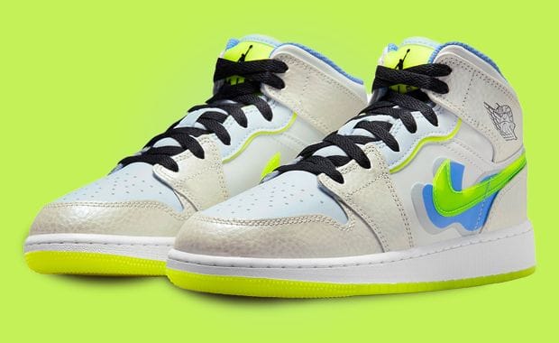 We're Getting Holographic Vibes From The Air Jordan 1 Mid SE TPU