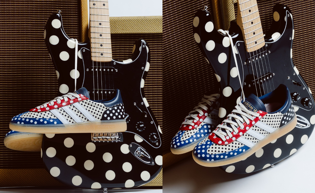 Sneaker Politics’ adidas Handball Spezial Recalls Buddy Guy’s Famous Polka Dot Cadillac Story