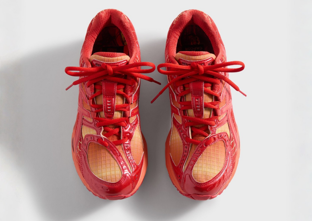 Kith x Marvel vs. Capcom x Asics Gel-Nimbus 10.1 Iron Man Top