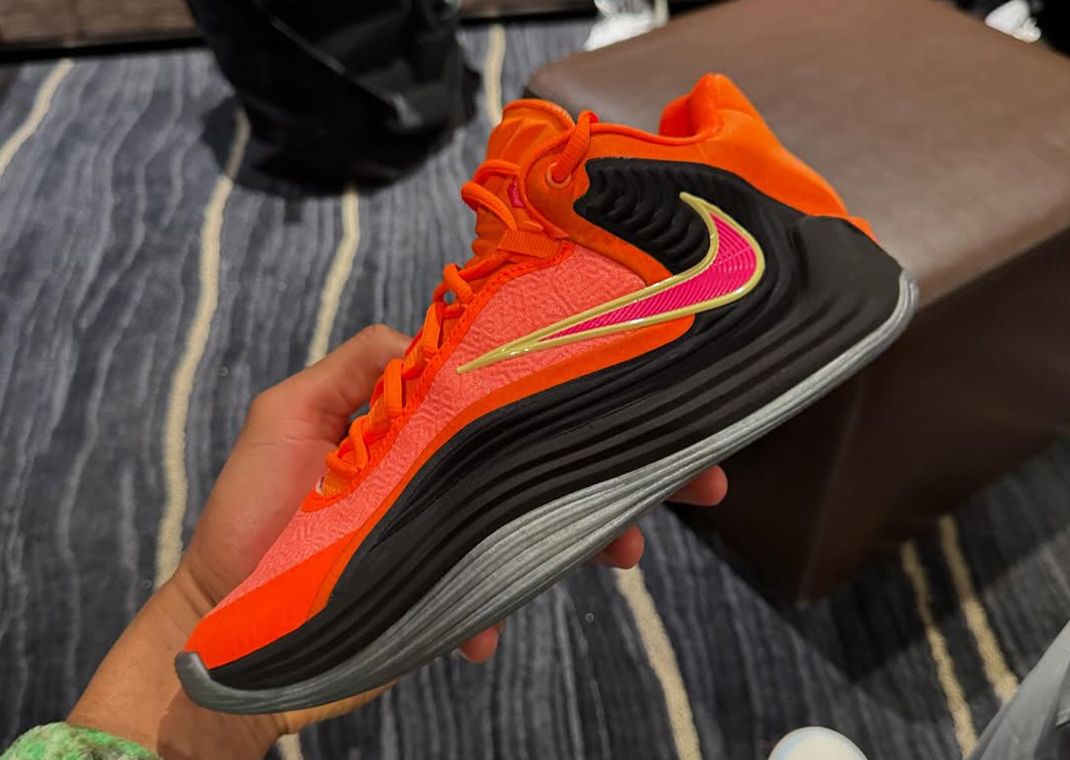 Nike Giannis Freak 7 Bright Crimson Black Lateral