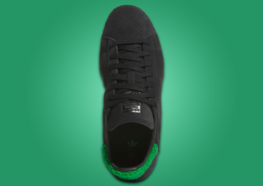 CLOT x adidas Stan Smith Espadrille Black Green Top