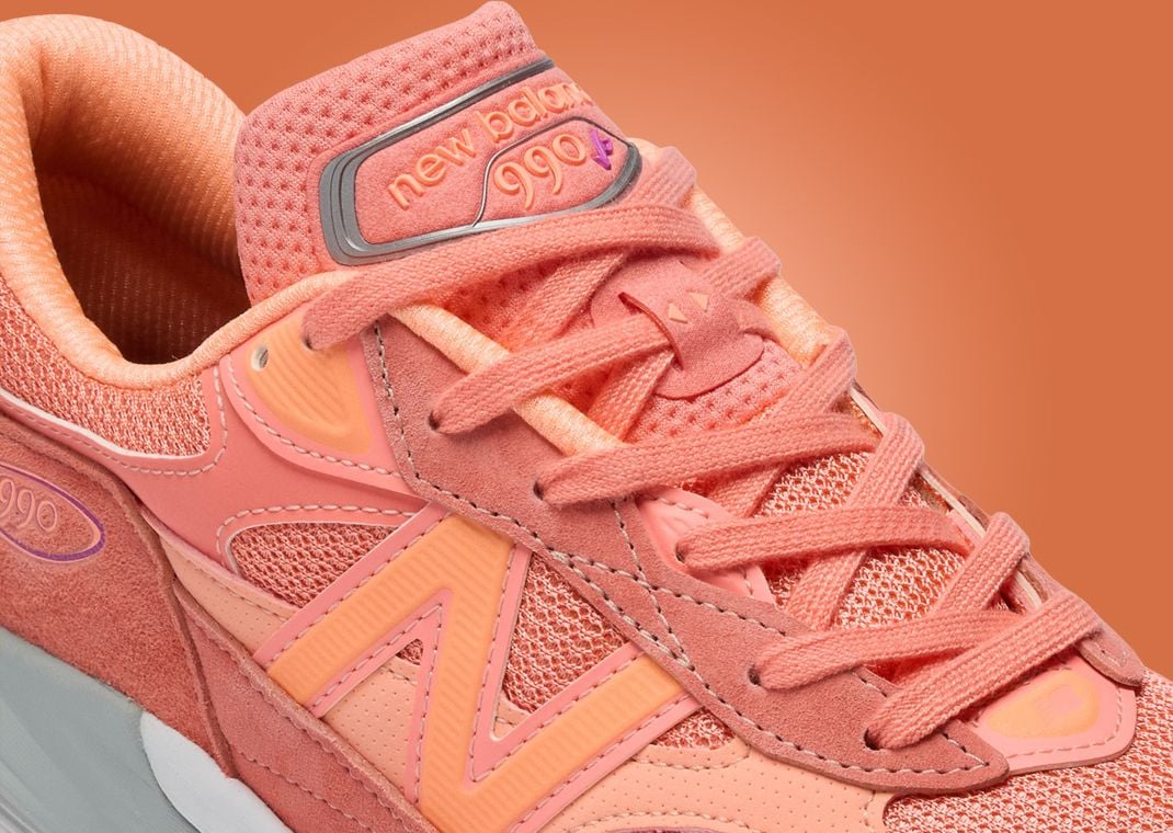 New Balance 990v6 Made in USA Sunrise Rose