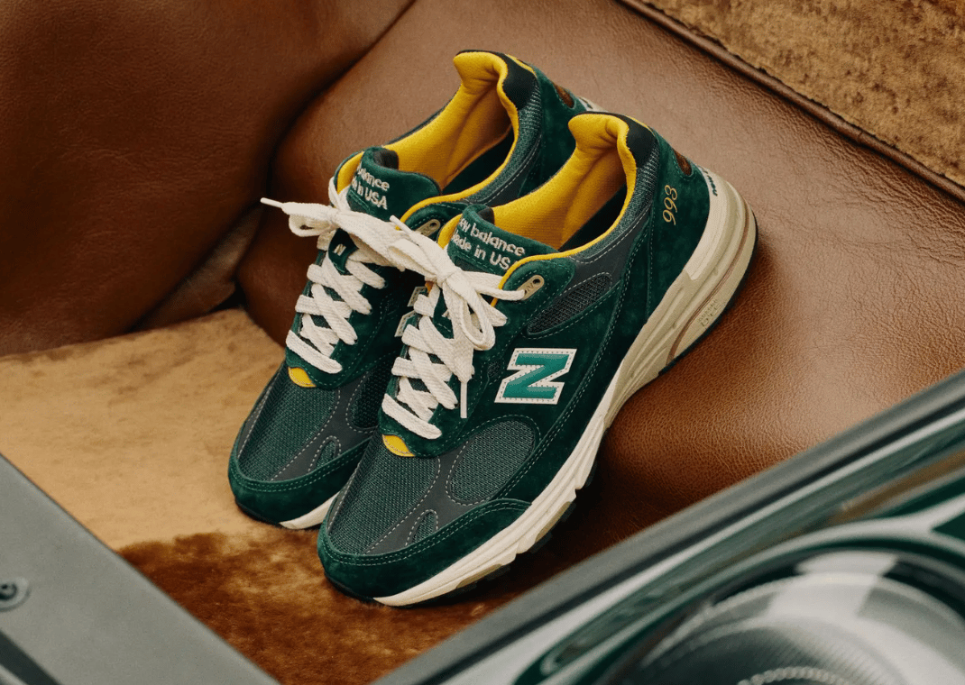 Aime Leon Dore x New Balance 993 Made in USA Mulberry Green