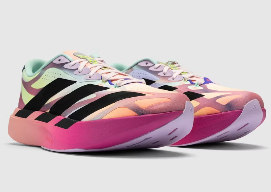 The Whitaker Group x adidas Adizero Evo SL Exo Neon Lights Pink - Angle