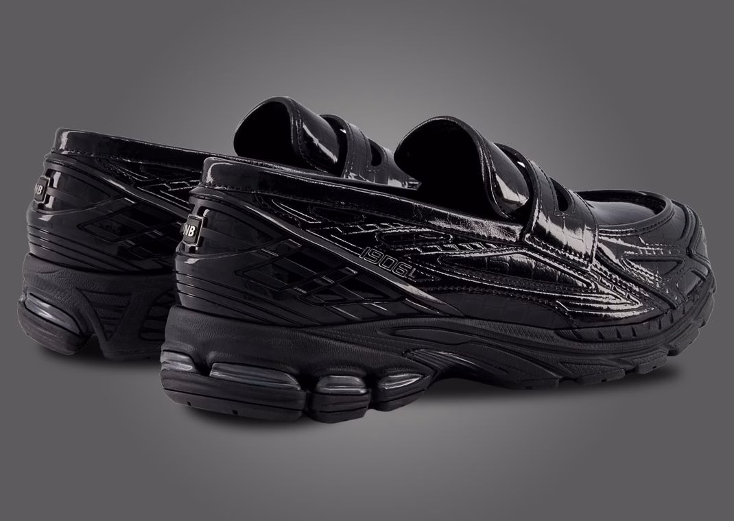 New Balance 1906L Loafer Black Croc