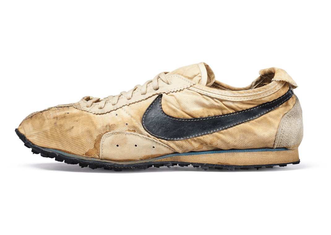 Original Nike Moon Shoe from 1972 (Image via Sotheby's)