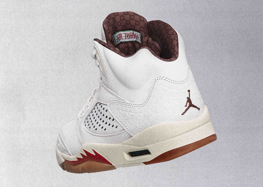 Air Jordan 5 Retro El Grito Sail Heel