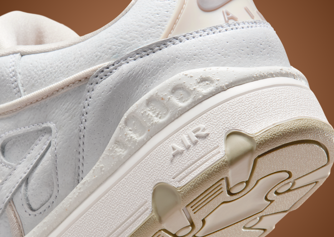NIGO x Nike Air Force 1 Kintsugi Bamboo - Heel Detail
