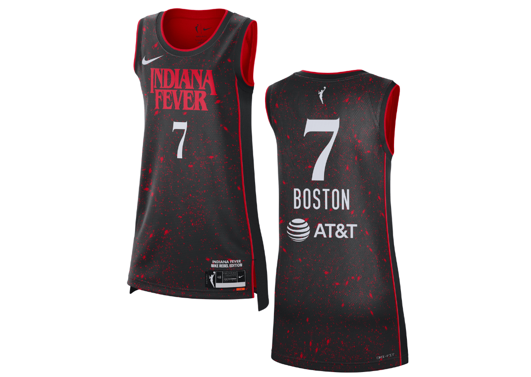 Aliyah Boston Indiana Fever x Stranger Things 2025 Rebel Edition
