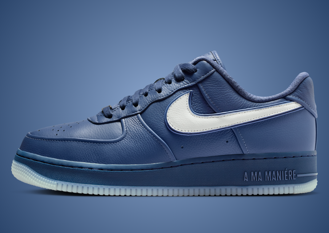 A Ma Maniere x Nike Air Force 1 WYWS Diffused Blue - Lateral
