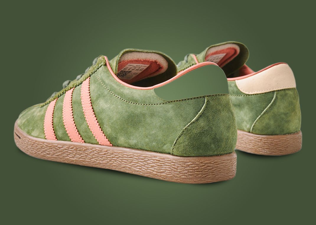 END x adidas Tobacco Fly-Fishing Wild Pine Heel Angle