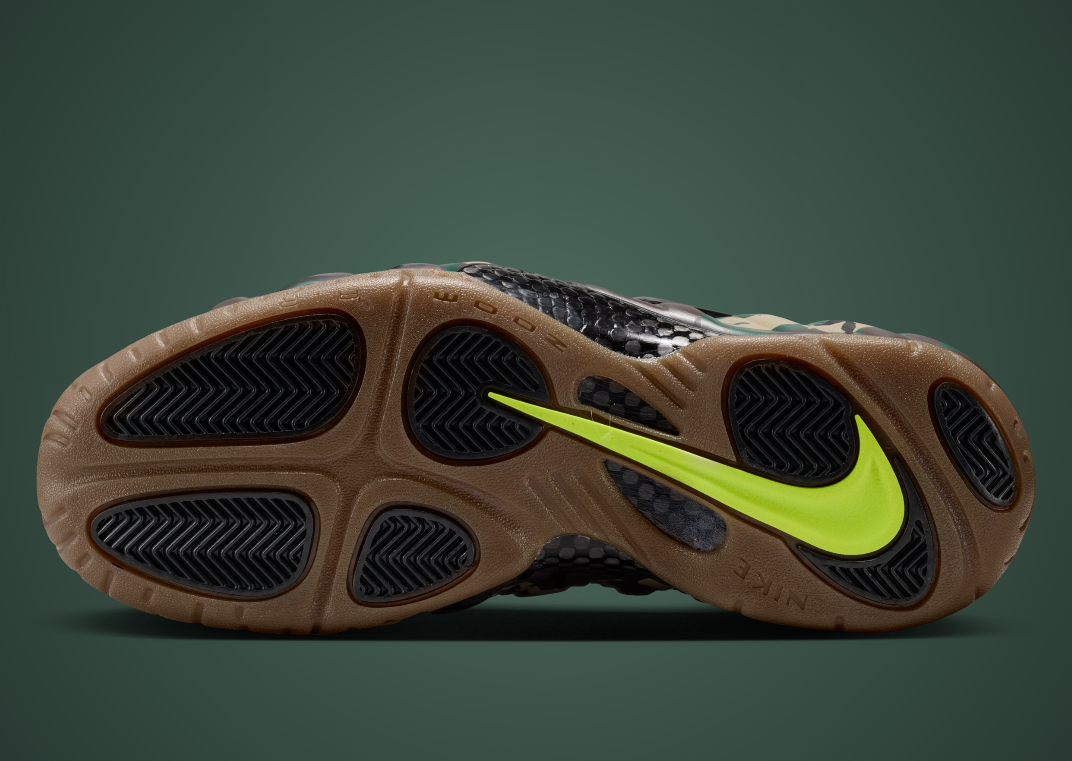 Nike Air Foamposite Pro Camo outsole