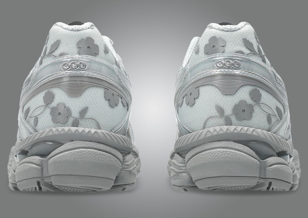 Cecilie Bahnsen x Asics Gel-Cumulus 16 Silver Heel