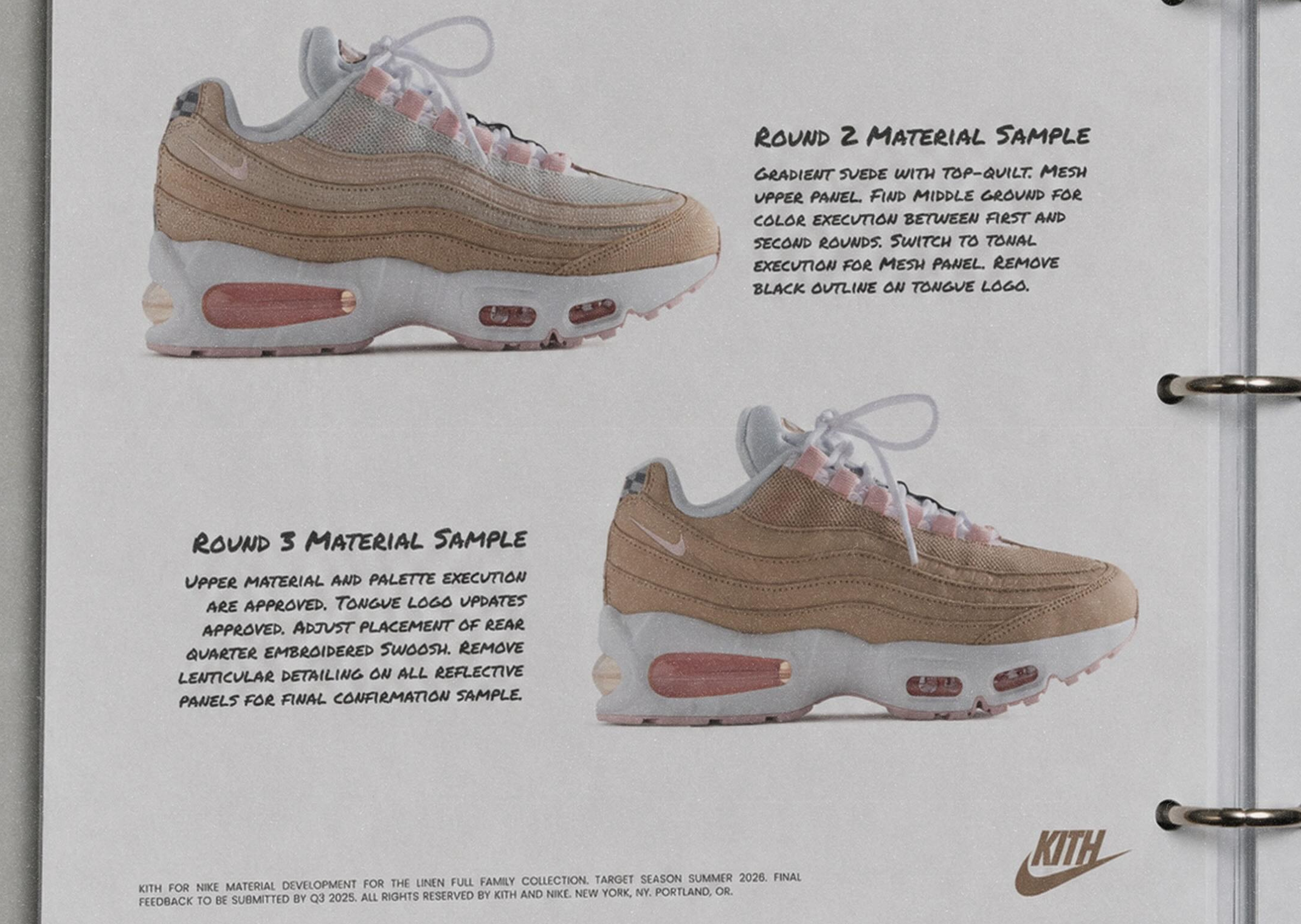 Kith x Nike Air Max 95 Big Bubble Linen