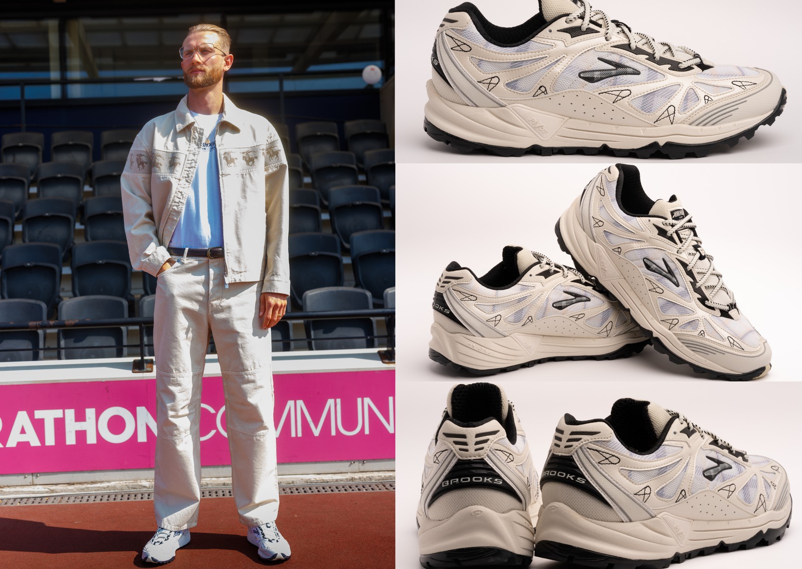 Brooks Cascadia 1 for Josh Kerr