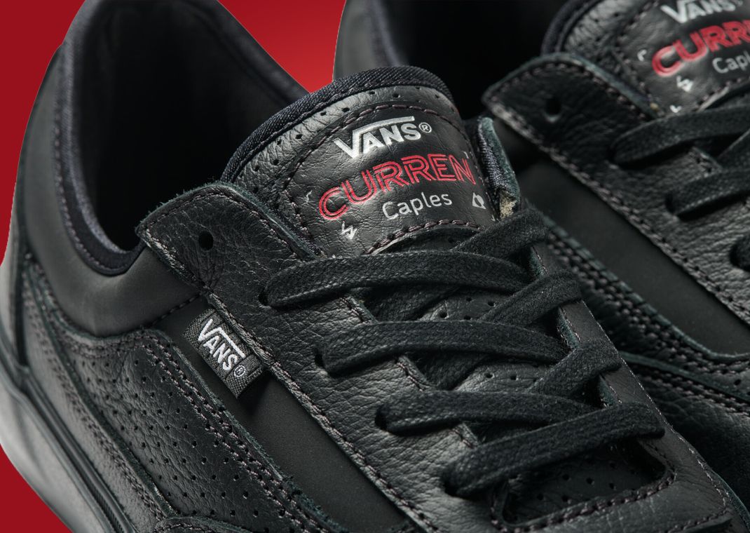 Vans Curren Triple Black Detail