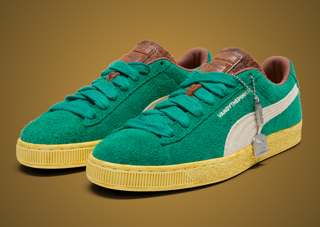 VANDYTHEPINK x Puma Suede Angle