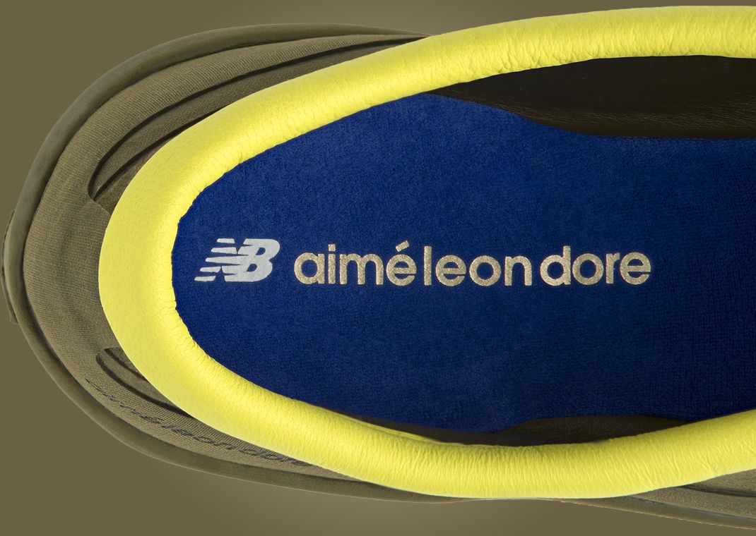 Aime Leon Dore x New Balance MT10T Sport Shoe Olive Insole