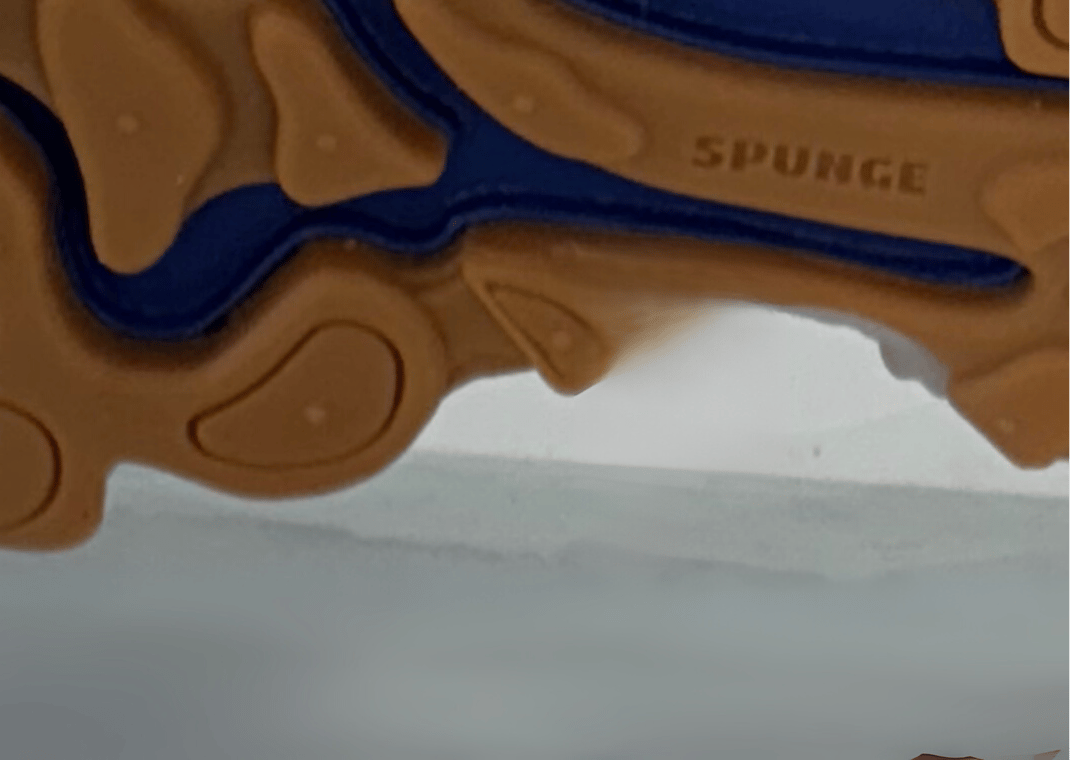 Salehe Bembury's Spunge sneaker outsole