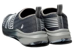 Kiko Kostadinov x Asics LYSA FF Tabi Carbon Pure Silver - Heel Angle