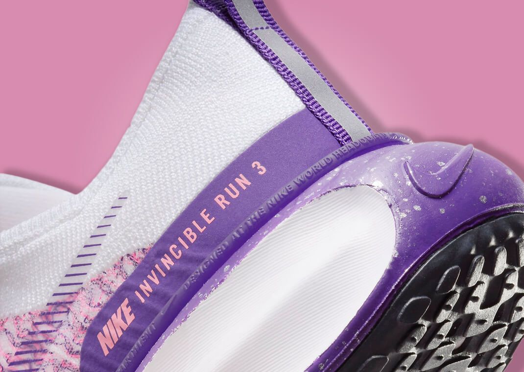 The Nike ZoomX Invincible Run FK 3 Coral Chalk Court Purple