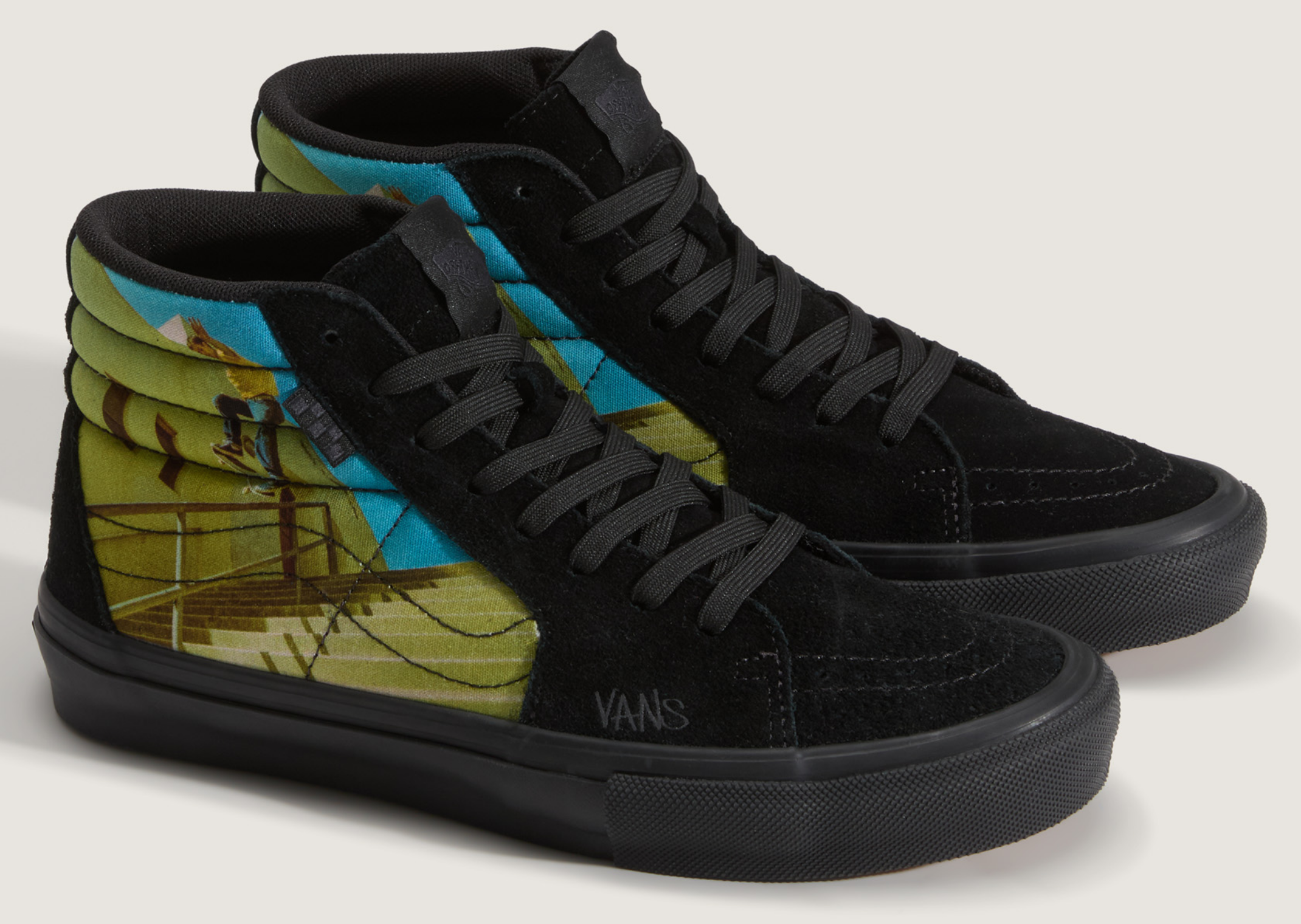 Atiba x Vans Sk8-Hi - Angle