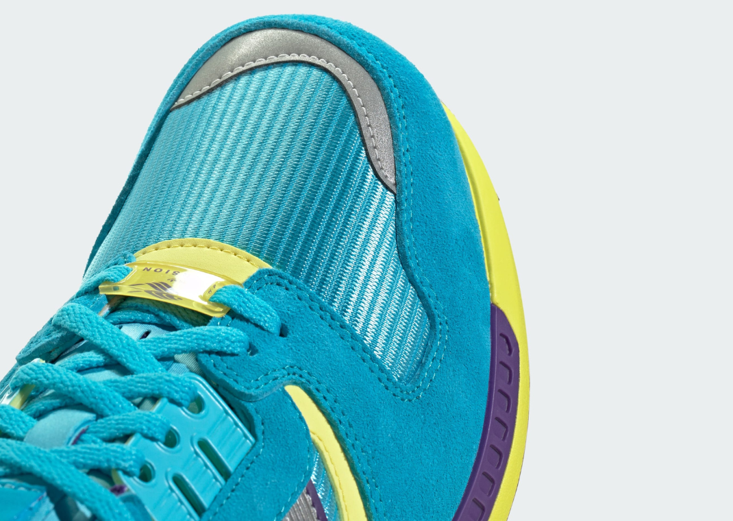 adidas ZX 8000 JC & MT Consortium Blue - Toe Detail