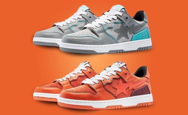 BAPE Ends The Year With A Bang With Two More SK8 STA Colorways