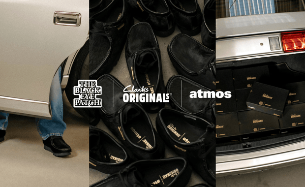 Japanese Streetwear brand TheBlackEyePatch and atmos link for