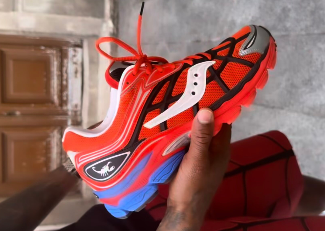 Westside Gunn x Saucony ProGrid Omni 9 Spider-Man