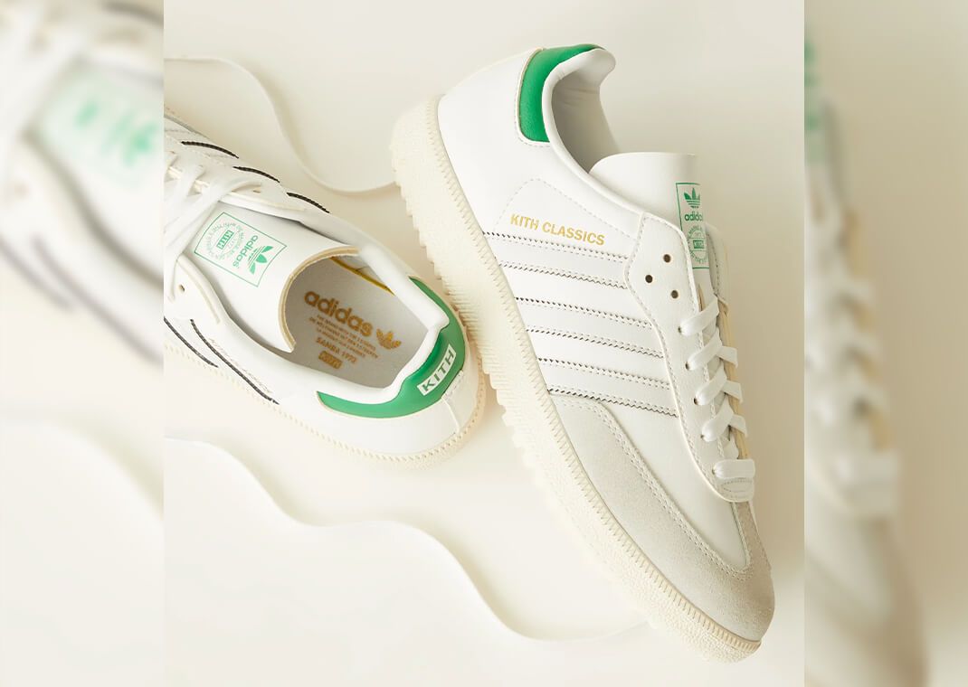 The Kith x adidas Samba Golf Pack Releases August 7